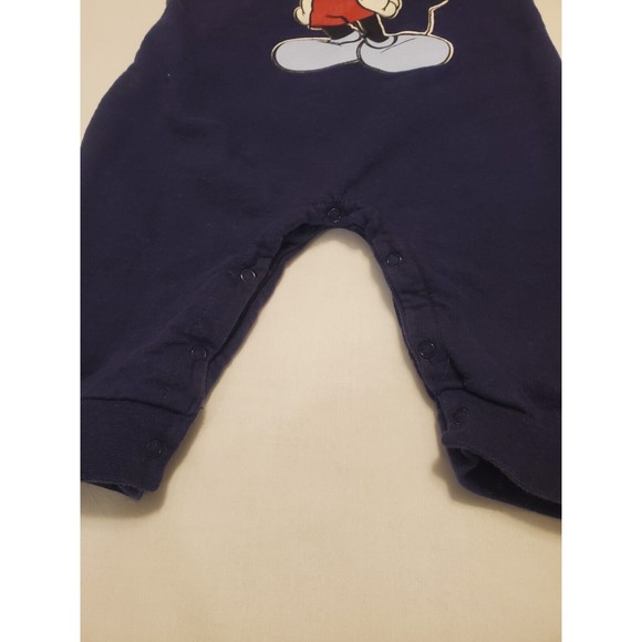 Disney Baby Mickey Mouse Cotton Overall Jumper Sz 24 Months - Picture 3 of 6